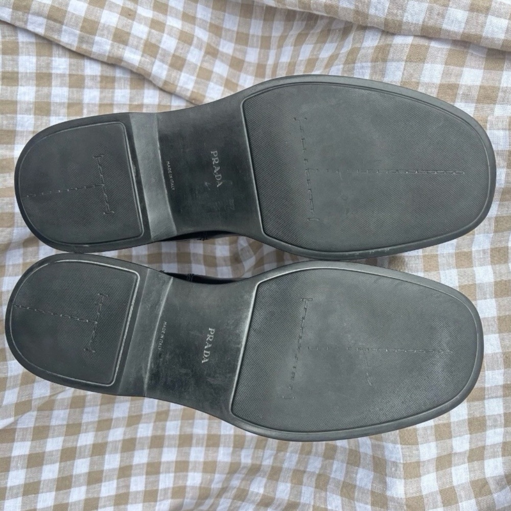 PRADA Men’s Chelsea Leather Boots Men’s 10 - Picture 12 of 15
